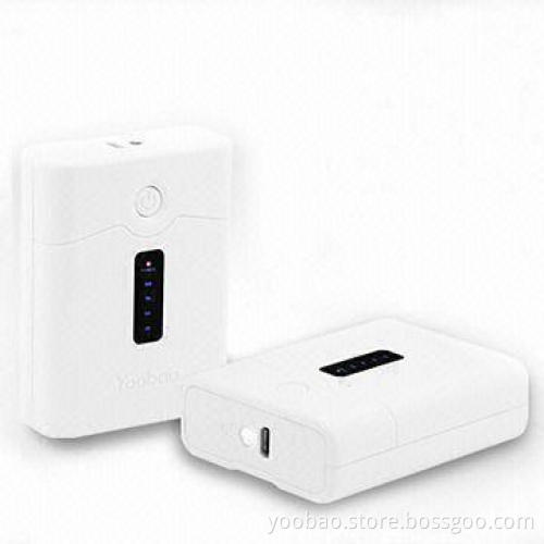4,400mAh Power Banks, Fits for Apple's iPhone/Nokia/Samsung/RIM's BlackBerry/HTC with LED Light